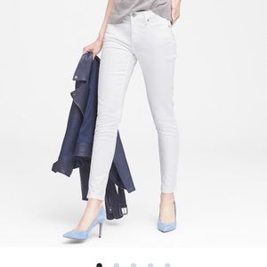BR skinny crop jeans, size 6